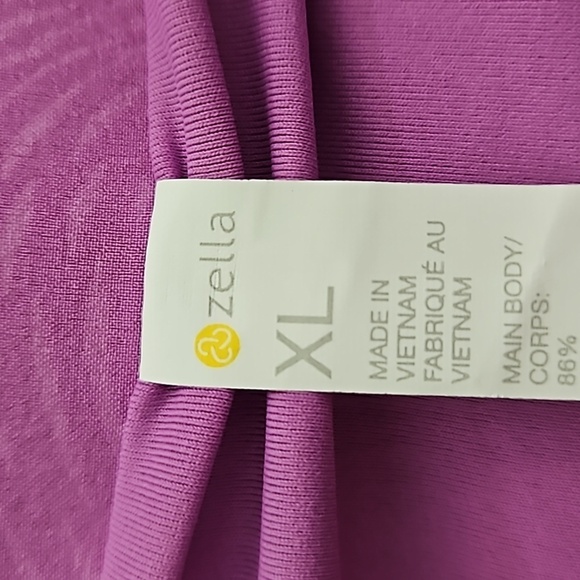 💕ZELLA💕 Altitude Running Shorts ~ Purple Iris Moire Embossed XL NWT - Picture 12 of 13